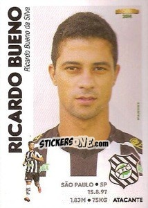 Cromo Ricardo Bueno - Campeonato Brasileiro 2014 n. 140 - Panini
