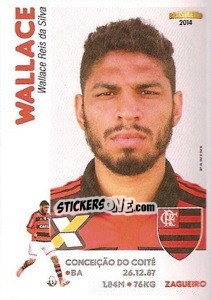 Cromo Wallace - Campeonato Brasileiro 2014 n. 146 - Panini