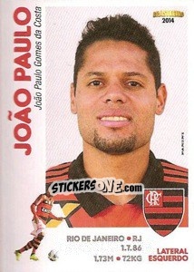 Sticker João Paulo - Campeonato Brasileiro 2014 - Panini