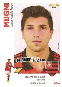 Sticker Mugni - Campeonato Brasileiro 2014 n. 152 - Panini