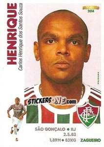 Figurina Henrique - Campeonato Brasileiro 2014 - Panini