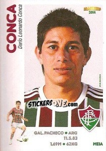 Sticker Conca - Campeonato Brasileiro 2014 n. 161 - Panini
