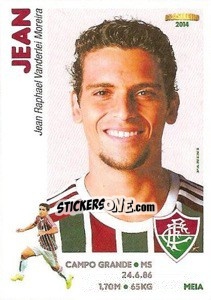 Cromo Jean - Campeonato Brasileiro 2014 - Panini