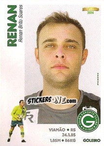 Cromo Renan - Campeonato Brasileiro 2014 - Panini