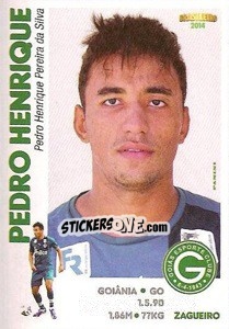 Cromo Pedro Henrique - Campeonato Brasileiro 2014 - Panini