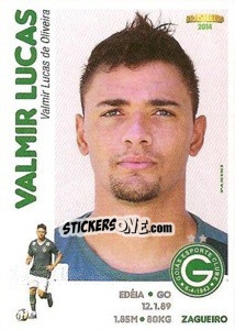 Cromo Valmir Lucas - Campeonato Brasileiro 2014 n. 172 - Panini