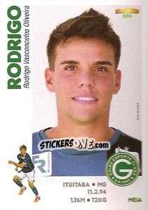 Sticker Rodrigo - Campeonato Brasileiro 2014 - Panini