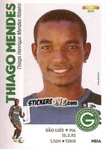 Sticker Thiago Mendes - Campeonato Brasileiro 2014 - Panini
