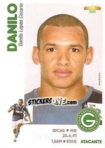 Sticker Danilo - Campeonato Brasileiro 2014 - Panini