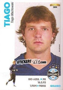 Sticker Tiago - Campeonato Brasileiro 2014 n. 184 - Panini