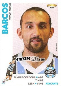 Sticker Barcos - Campeonato Brasileiro 2014 n. 194 - Panini
