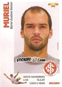 Sticker Muriel - Campeonato Brasileiro 2014 n. 197 - Panini