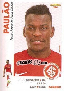 Sticker Paulão - Campeonato Brasileiro 2014 - Panini