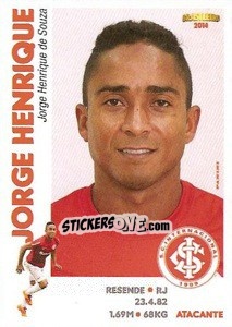 Sticker Jorge Henrique - Campeonato Brasileiro 2014 n. 208 - Panini