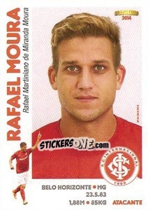 Figurina Rafael Moura - Campeonato Brasileiro 2014 n. 209 - Panini