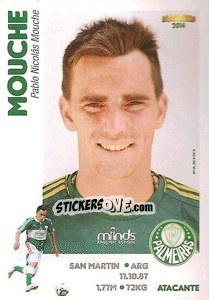 Sticker Mouche - Campeonato Brasileiro 2014 n. 224 - Panini