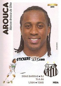 Sticker Arouca - Campeonato Brasileiro 2014 - Panini