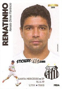 Sticker Renato - Campeonato Brasileiro 2014 - Panini