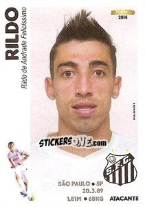 Cromo Rildo - Campeonato Brasileiro 2014 n. 237 - Panini