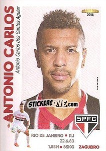 Sticker Antonio Carlos - Campeonato Brasileiro 2014 - Panini