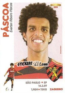 Cromo Páscoa - Campeonato Brasileiro 2014 n. 256 - Panini