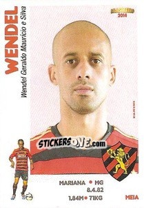 Sticker Wendel - Campeonato Brasileiro 2014 - Panini