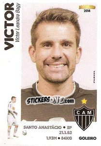 Sticker Victor - Campeonato Brasileiro 2014 n. 1 - Panini