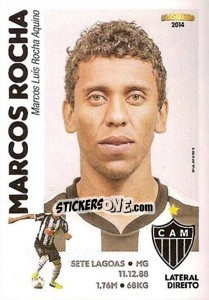 Sticker Marcos Rocha - Campeonato Brasileiro 2014 n. 2 - Panini