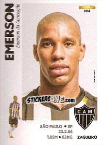 Sticker Emerson - Campeonato Brasileiro 2014 n. 3 - Panini
