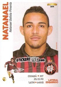 Sticker Natanael - Campeonato Brasileiro 2014 n. 20 - Panini