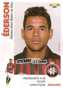 Sticker éderson - Campeonato Brasileiro 2014 n. 27 - Panini