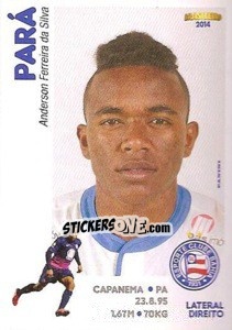 Sticker Pará - Campeonato Brasileiro 2014 n. 34 - Panini