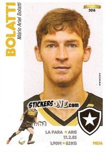 Cromo Bolatti - Campeonato Brasileiro 2014 n. 51 - Panini