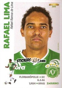 Sticker Rafael Lima - Campeonato Brasileiro 2014 - Panini