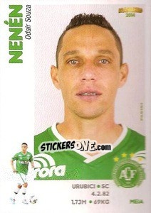 Sticker Nenén - Campeonato Brasileiro 2014 n. 66 - Panini