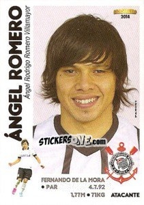 Sticker Ángel Romero - Campeonato Brasileiro 2014 n. 82 - Panini