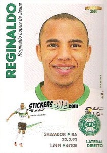 Sticker Reginaldo - Campeonato Brasileiro 2014 - Panini