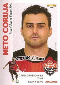 Sticker Neto Coruja - Campeonato Brasileiro 2014 - Panini