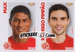 Sticker Max / R.Pimpão  - Campeonato Brasileiro 2014 - Panini