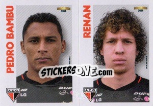 Cromo P.Bambu / Renan  - Campeonato Brasileiro 2014 - Panini