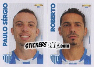 Sticker P.Sérgio / Roberto  - Campeonato Brasileiro 2014 n. 310 - Panini