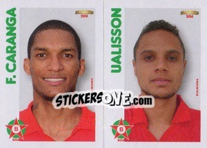 Sticker F.Caranga / Ualisson  - Campeonato Brasileiro 2014 n. 316 - Panini