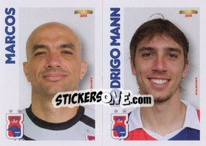 Sticker Marcos / R.Mann  - Campeonato Brasileiro 2014 n. 359 - Panini