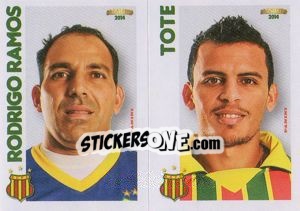 Cromo R.Ramos / Tote  - Campeonato Brasileiro 2014 n. 377 - Panini