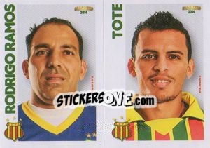 Cromo R.Ramos / Tote  - Campeonato Brasileiro 2014 - Panini