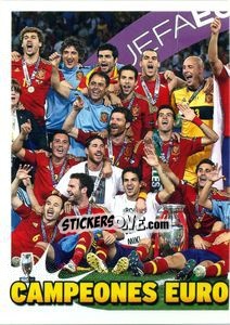 Sticker Campiones Eurocopa 2012 - We Are The Champions! n. 7 - Panini