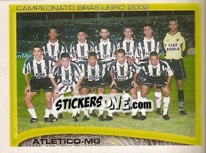 Cromo Equipe de foto - Campeonato Brasileiro 2002 - Panini