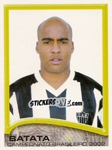 Sticker Batata - Campeonato Brasileiro 2002 n. 7 - Panini