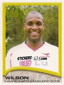 Sticker Wilson - Campeonato Brasileiro 2002 n. 21 - Panini
