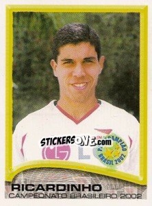 Sticker Ricardinho - Campeonato Brasileiro 2002 n. 24 - Panini